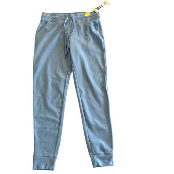 Andrew Marc NY Drawstring Soft Ribbed Active Pants Joggers, Blue,Small, NWT - Picture 4 of 8